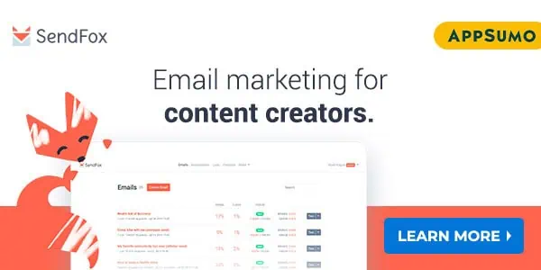 SendFox email marketing